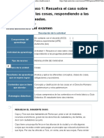 Examen (APEB2-15 - ) Caso 1 Resuelva El Caso Sobre Clasificación de Las Cosas, Respondiendo A Las Preguntas Planteadas. HJ