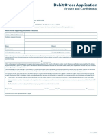 Debit Order Application Form FINAL