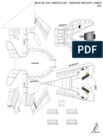 Boeing FA18EF Super Hornet100 Rev 1 - P1 - Cut Out-A4