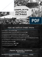 Conflicto Armado Interno y Acuerdos de Paz