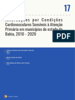 Internações Por Condições Cardiovasculares Sensíveis À Atenção Primária em Municípios Do Estado Da Bahia, 2010 - 2020
