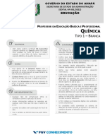 FGV 2022 Sead AP Professor de Educacao Basica Quimica Prova