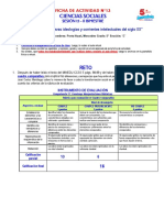 FICHA DE ACTIVIDAD N 13 Nuevas Ideologías y Corrientes Intelectuales 2