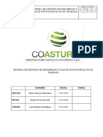 Sistema de Gestion de La Seguridad y Salud Ocupacional