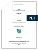 Investigación Programación y Control