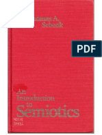Thomas A. Sebeok - An Introduction To Semiotics (Toronto Studies in Semiotics)