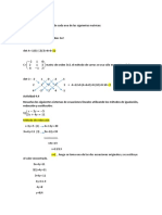 Determinantes, SEL, Progresioens