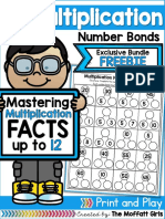 Multiplication - Number Bonds