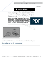 Como Levantar y Sujetar La Maquina