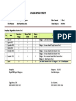 Analisis Minggu Efektif 23