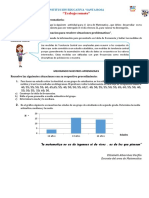 5to Ficha de Trabajo Matematica