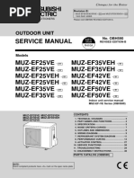 Mitsubishi Electric MUZ-EF SERVICE MANUAL ENG