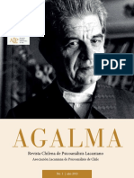 Agalma, Revista Chilena de Psicoanalisis Lacaniano. Numero 1