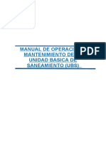 Manual de Operaciones y Mantenimiento UBS