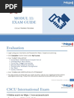 CSCUv2 Module 11 Exam Guide