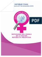 Observatorio Femicidios - Informe Final 2019