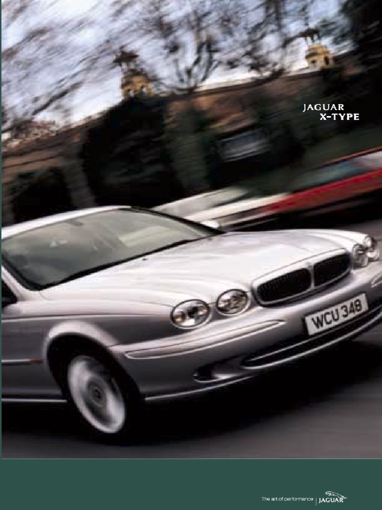 2002 JAGUAR X TYPE REPAIR MANUAL visual data 2