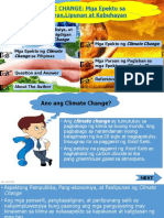 9-Climate Change, Mga Epekto Sa Kapaligiran, Lipunan at Pangkabuhayan - Jerlyn