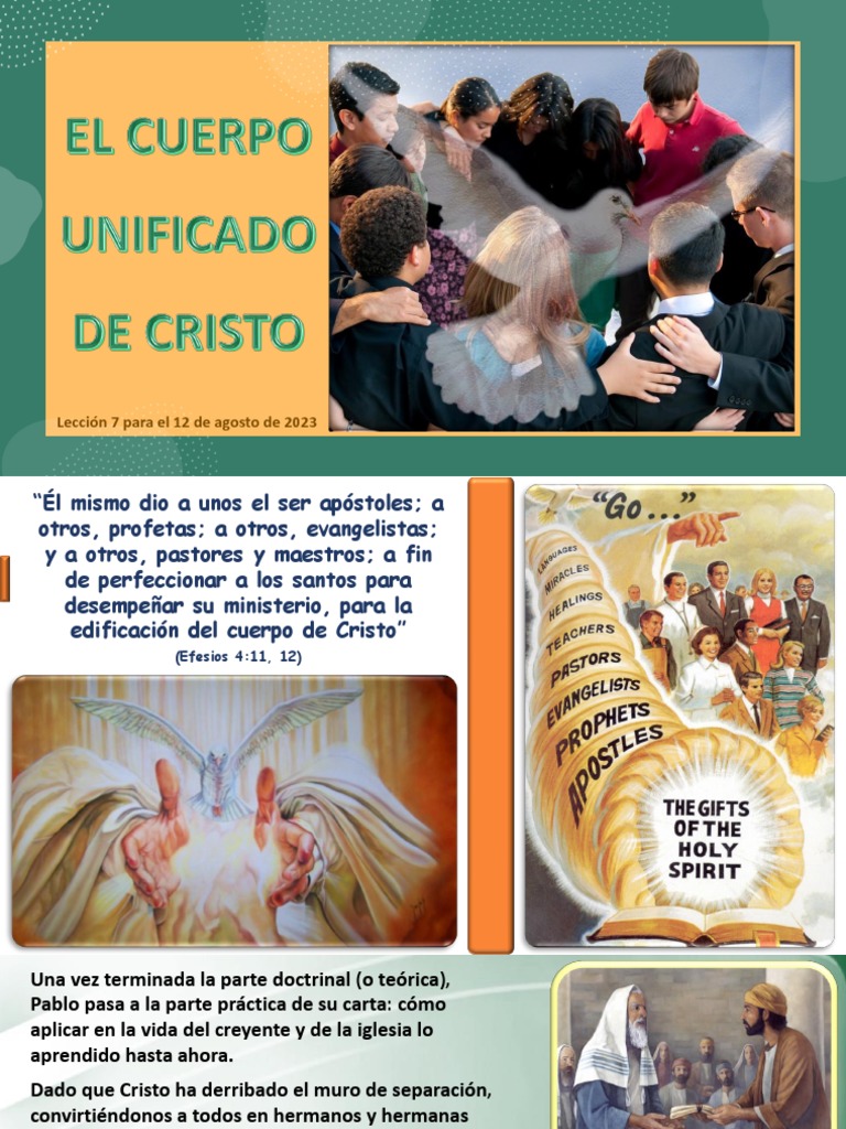 El Cuerpo Unificado de Cristo | PDF | Cristo (título) | Iglesia cristiana