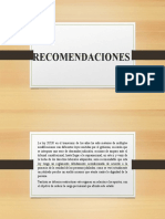 ppt recomendaciones