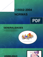 ISO 10002:2004 Normas