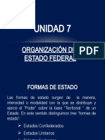 Organización del estado federal