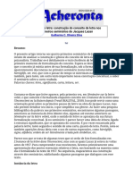 Da carta à letra_ construção do conceito de letra nos primeiros seminários de Jacques Lacan - Guilherme C. Oliveira Silva - Acheronta 30 (Abril 2018)