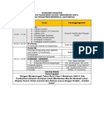 Rundown Kegiatan