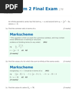 2022 - Term - 2 - Final - Exam Markscheme