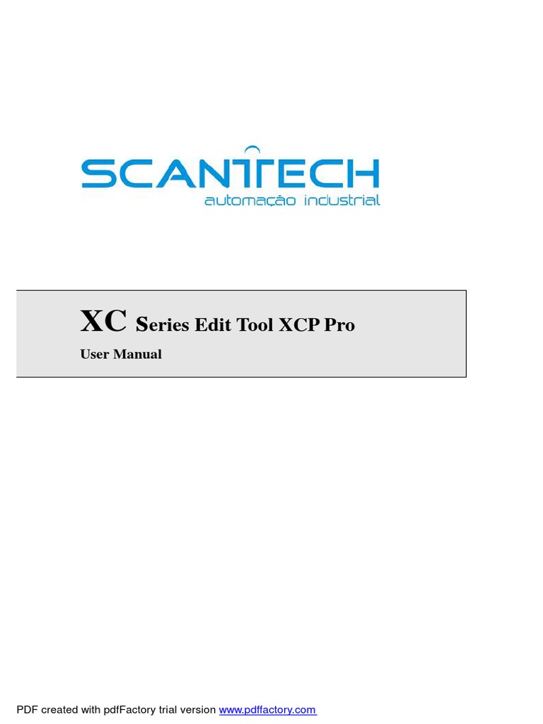 XCP Pro User Manual PDF Installation Programs
