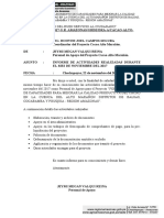 Informe Actividades Agosto