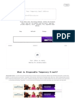 Temp Mail - Disposable Temporary Email