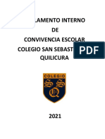 Reg Convivencia Escolar Colegio San Sebastian 2021