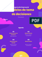 Modelo para La Toma de Decisiones