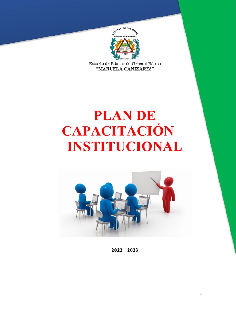 Plan de Capacitación Docente 2022-2023 | PDF | Enseñando | Plan de estudios