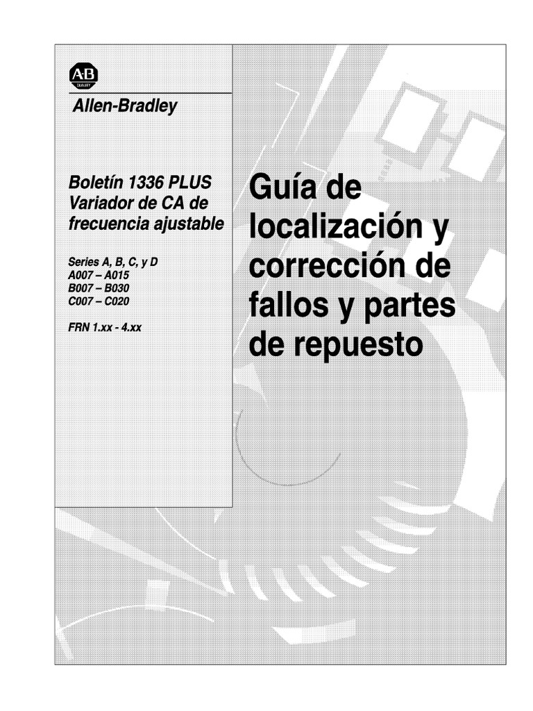 Pruebas A Variador Allen Bradley PDF