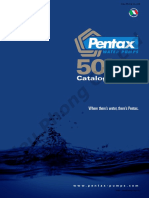 PENTAX 50Hz 2016 Pump Water