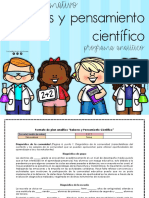 Programa Analitico Saberes y Pensamiento Cientifico