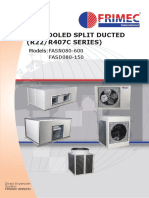 Technical Manual For Air-Cooled Split Ducted R22-R407C (FDXA05-202021) - Min