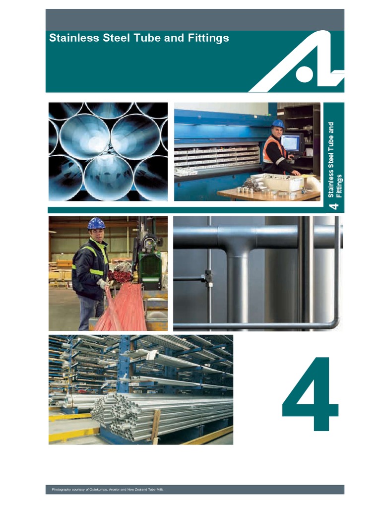 Stainless Steel Tube and Fittings Photography Courtesy of Outokumpu
