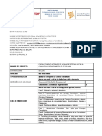 Anexo 004. Formulación Del Proyecto