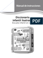 VTech Manual de Instrucciones Diccionario Infantil Ilustrado Escuela Infantil en Casa 614422