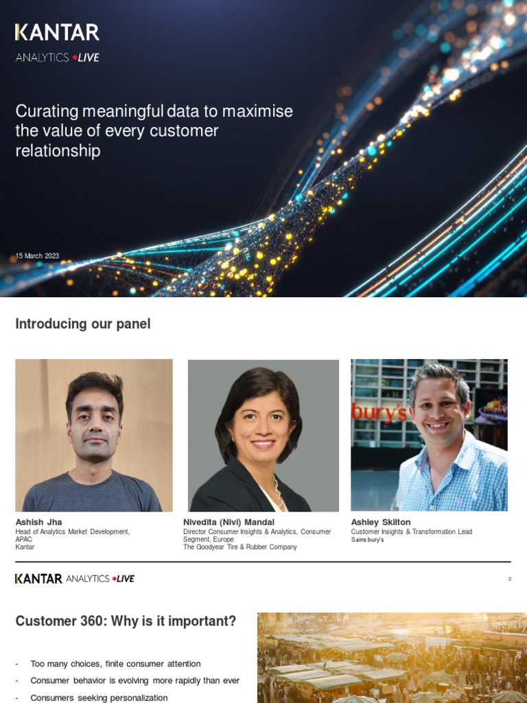 Kantar 360 Data KAL - 1 - Slides - 15 - March - FINAL | PDF | Analytics ...
