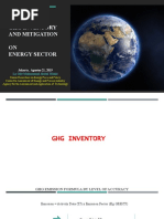 Case Study Inventory and Mitigation-Energy&Transport