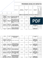 Programa de Capacitacion Personal Nuevo Ingreso 2022.2023