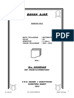 Bahan Ajar Dimensi Tiga Baru