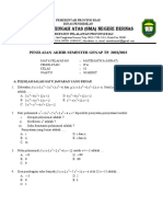 Soal MTK MINAT XI GENAP JUNI 2023