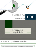 Ponto de Equilíbrio