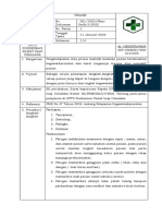 SOP Alternatif Penanganan Pasien Yang Memerlukan Rujukan Tetapi Tidak Mungkin Dilakukan