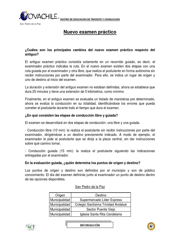 Examen Teórico Pdf Peatonal Tecnología De Vehículos